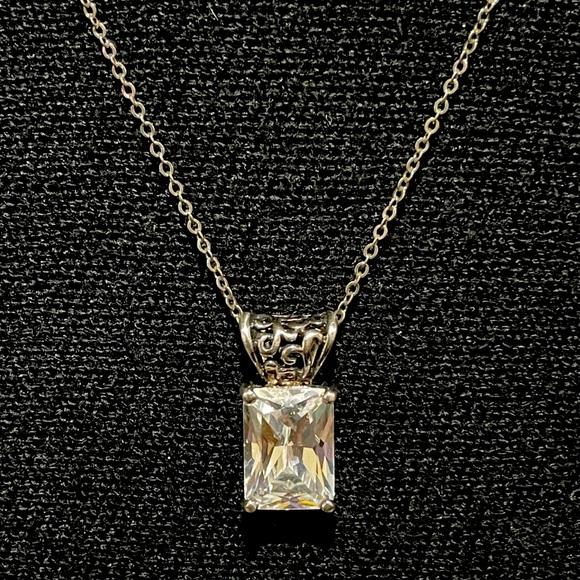 Ross & Simons Pendant Sterling Silver Ez Swirl Design. R 925 Signed BEAUTIFUL💎 - Picture 3 of 4